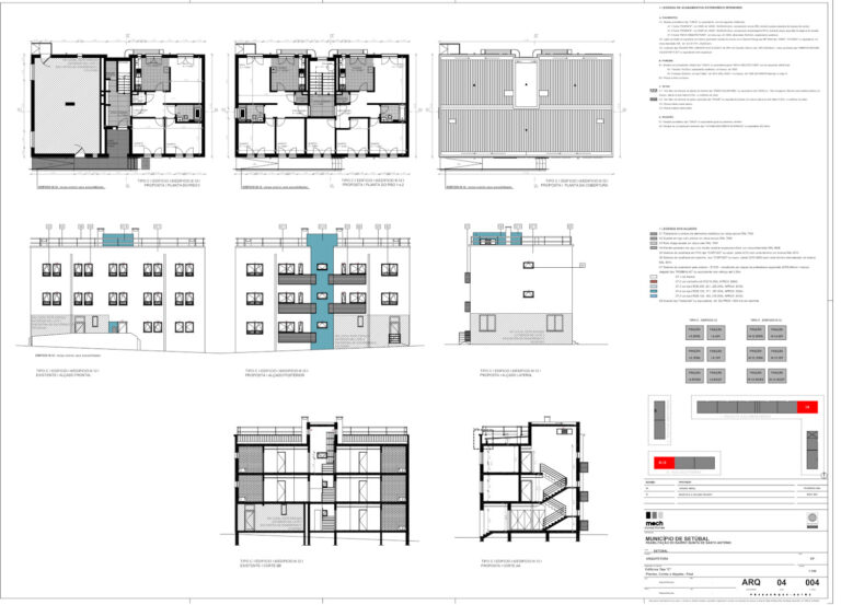 Proposta Edifício C. Clique para ampliar