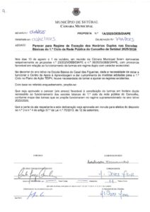 miniatura de 09_DEB-DIAPE – 01A-2025 – Parecer Regime Exceção Horários Duplos 25-26 – 2 adenda