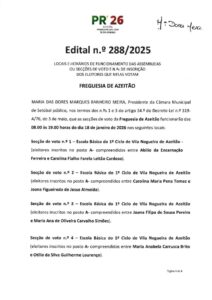 miniatura de Edital nº 288