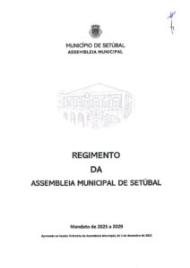 miniatura de Regimento Assembleia Municipal de Setúbal – Mandato 2025-2029
