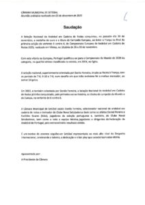 miniatura de Saudação – Seleção Nacional Andebol Cadeira Rodas (SET-V25)