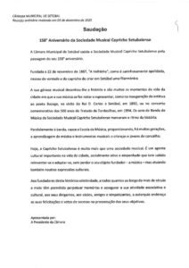 miniatura de Saudação – Sociedade Capricho (SET-V25)