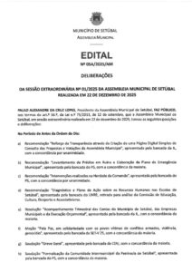 miniatura de Edital 05A-2025-AM – Deliberações da Sessão Extaord. 22.dezembro.2025