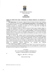 miniatura de Edital nº 09