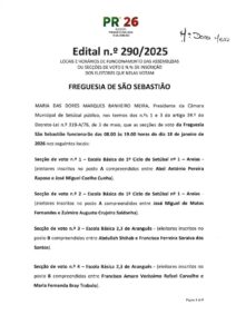 miniatura de Edital nº 290