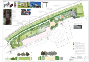 Plano Geral da CONST. ESPAÇO RUA TOMÁS RIBEIRO E O CAMINHO DE FERRO