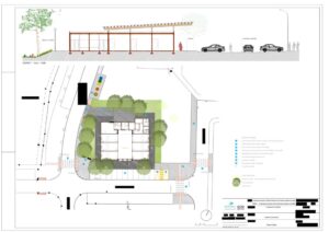 Plano Geral da construção da envolvente do novo mercado de Brejos de Azeitão
