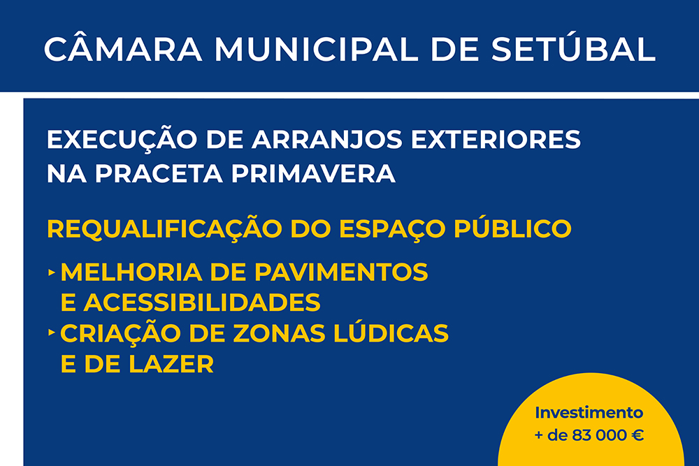 Obra | Execução de arranjos exteriores na Praceta Primavera