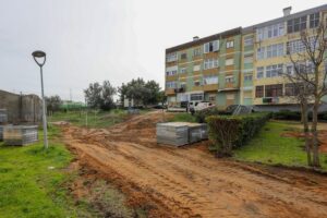 Praceta da Primavera - Situação antes das obras de requalificação