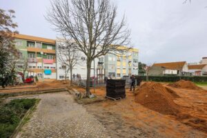 Praceta da Primavera - Situação antes das obras de requalificação