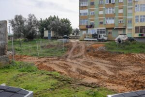 Praceta da Primavera - Situação antes das obras de requalificação