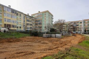 Praceta da Primavera - Situação antes das obras de requalificação
