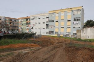 Praceta da Primavera - Situação antes das obras de requalificação