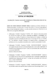 miniatura de Edital 050-2026 – 18-02-2026 (Deliberações)