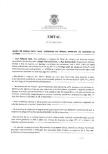 miniatura de Edital nº 22