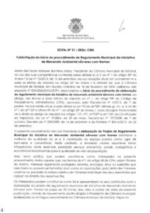 miniatura de Edital nº 51