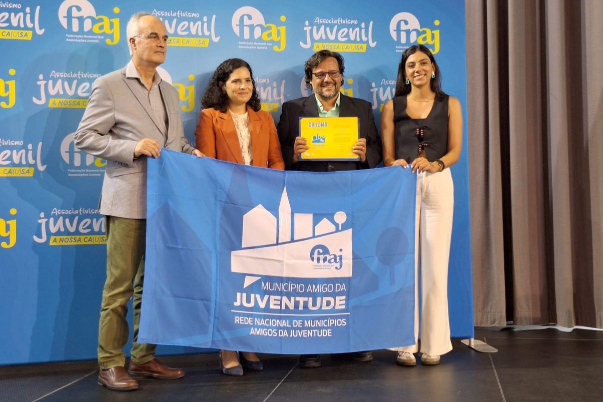 Concelho de Setúbal com o prémio Município Amigo da Juventude