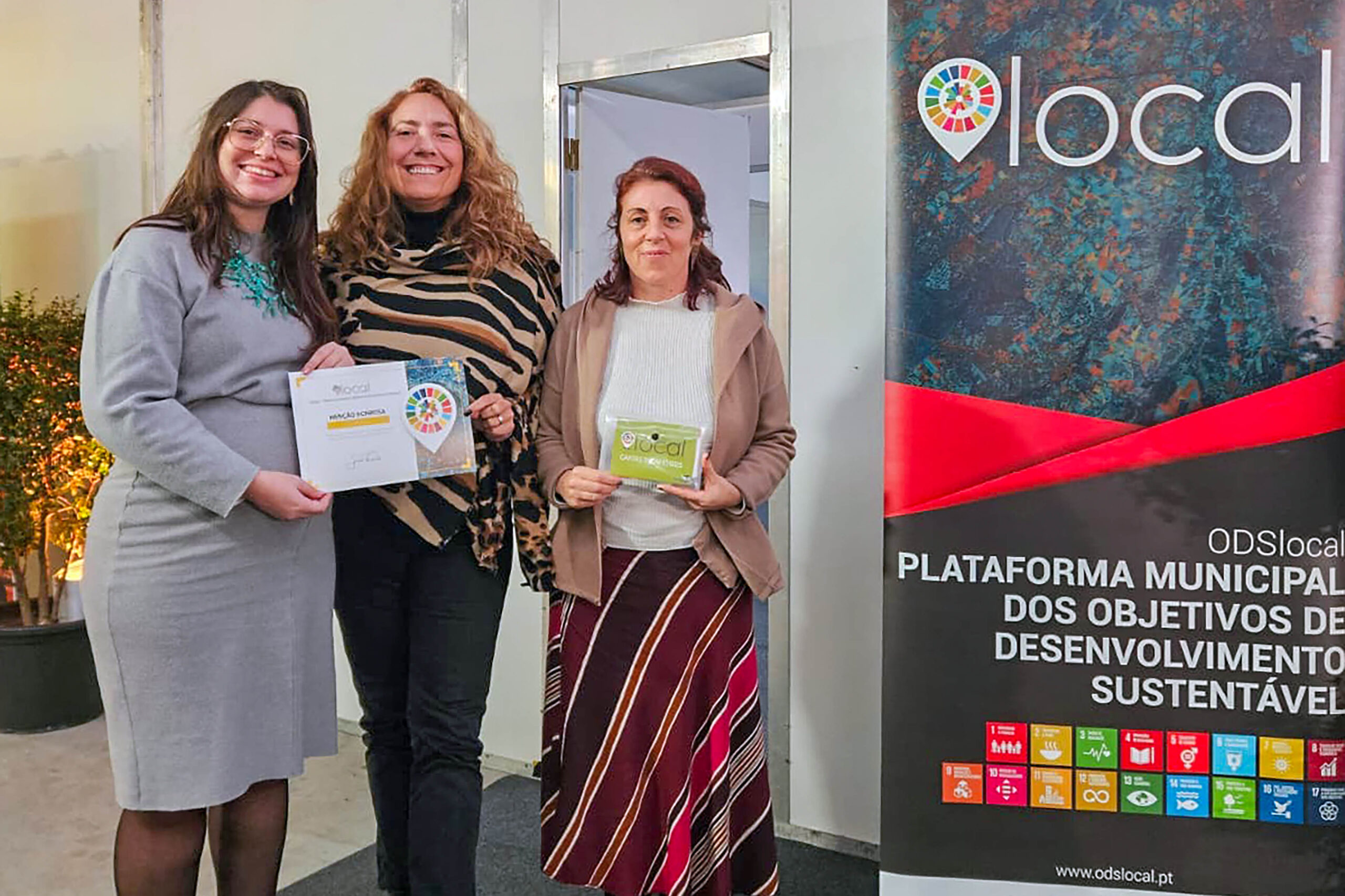 Projeto Consciente(mente) distinguido como boa prática de sustentabilidade pela Plataforma ODS Local