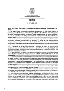 miniatura de Edital nº 47