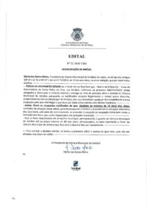 miniatura de Edital nº 52