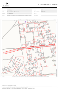 Obra | Rua da Revolução | Planta de Localização