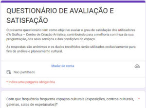 A Gráfica | Inquérito de Satisfação