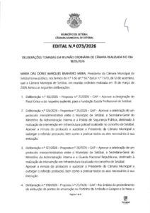 miniatura de Edital nº 73