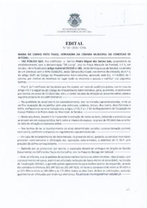 miniatura de Edital nº 83