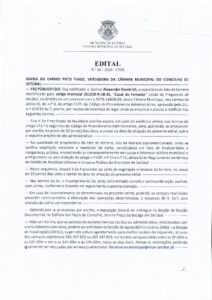 miniatura de Edital nº 86