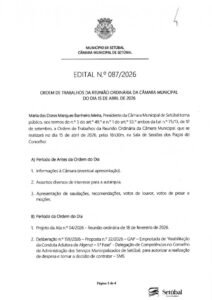 miniatura de Edital nº 87