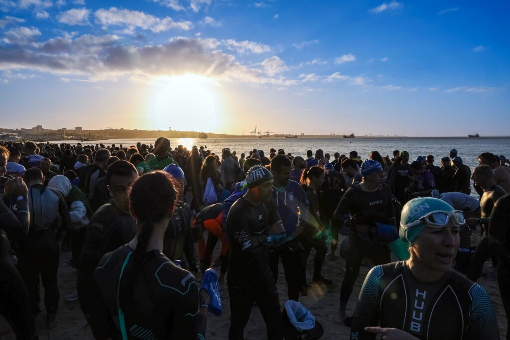 Entre as águas do Sado e a primeira luz do dia, começa o 10.º Lidl Setúbal Triathlon.