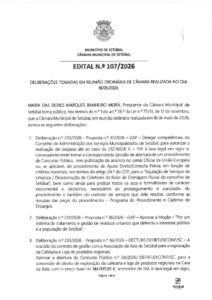 miniatura de Edital 107-2026 – 18-05-2026 (Deliberações)