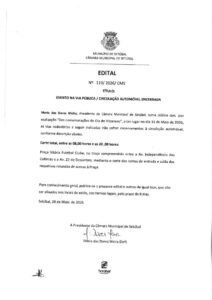 miniatura de Edital nº 110