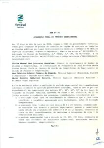 miniatura de Ata n.1 – avaliação final periodo experimental (homologada) – TS (Ergonomia Hig e Seg)