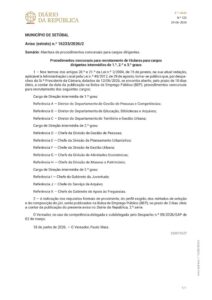miniatura de Aviso (extrato) n.º 16233_2026_2 _ DR
