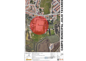 Construção Campo Júlio Tavares - Praiense | Planta de Localização