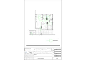 Moradia Rua da Cardeira | Planta Acessibilidades
