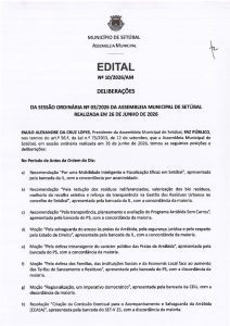 miniatura de Edital 10-2026-AM – Deliberações da Sessão Ord. 26.junho.2026