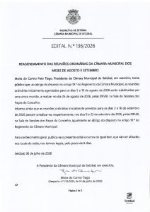 miniatura de Edital nº 136