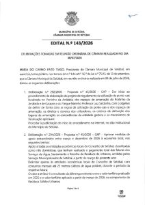 miniatura de Edital nº 143