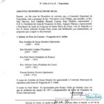 Arquivo Municipal | Documento do Mês | Proposta n.º 14/GAVLF de Denominação de Ruas, da reunião camarária realizada em 11 de dezembro de 1996