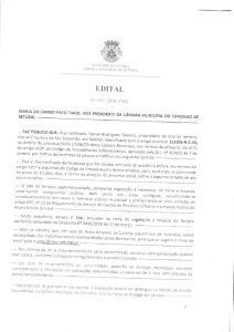 miniatura de EDITAL Nº 167