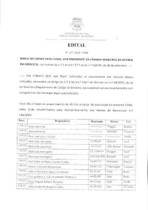 miniatura de Edital nº 147