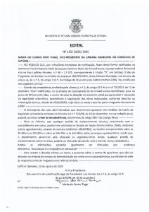 miniatura de Edital nº 155