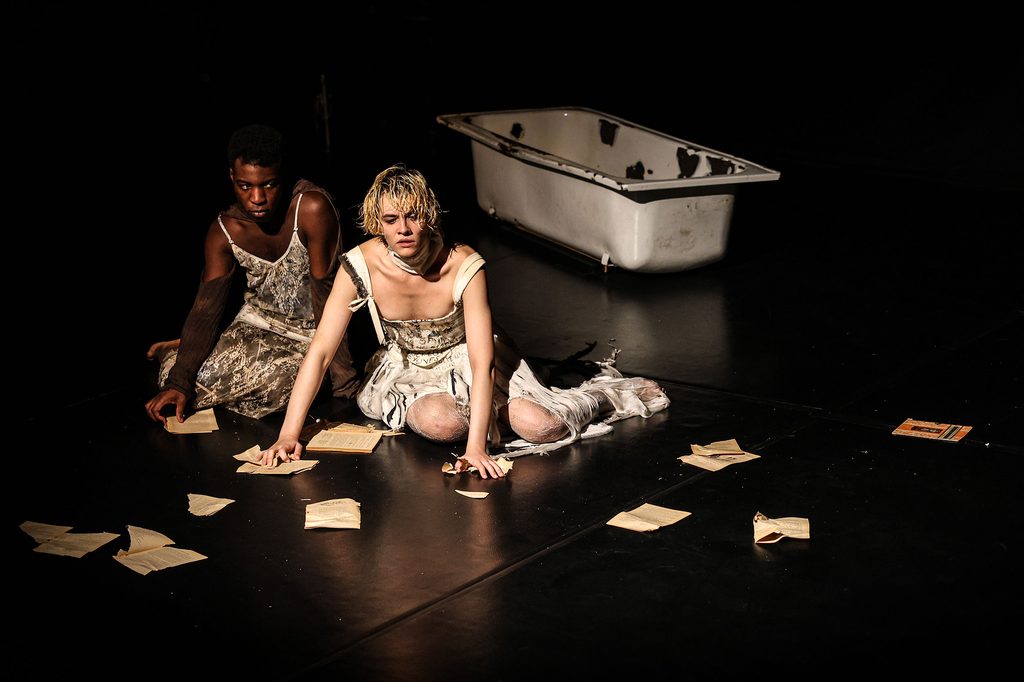 Entre os muitos palcos da Festa do Teatro, “Las Flores”, da Bearesteatro, levou a magia do teatro à Escola Secundária Sebastião da Gama