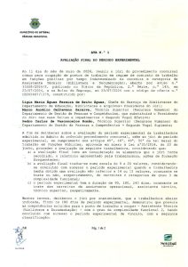 miniatura de ATA Nº 1 Avaliaçao Final Periodo Experimental
