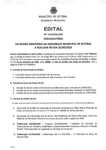 miniatura de Edital 14-2026-AM – Sessão Ordinária 25.09.2026