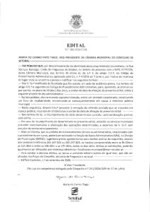 miniatura de Edital nº 188
