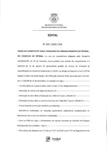 miniatura de Edital nº 199