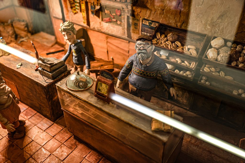 Casa da Cultura - exposição “O outro lado da câmara na animação stop motion”.